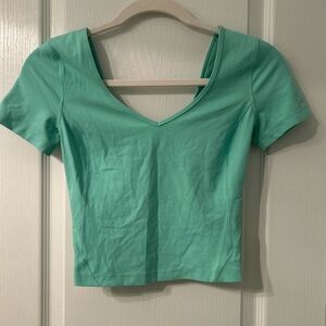 lululemon athletica Mint Short Sleeve Top